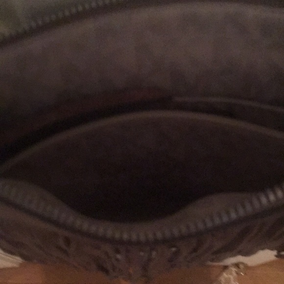Michael Kors Billy Suede Messenger Bag - Picture 3 of 3